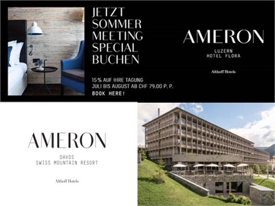 Meeting Special Sommer 2019 - Ameron Hotels Luzern & Davos - Seminarhotels Schweiz