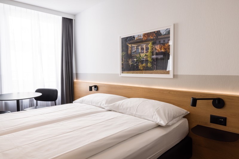 Fred Hotel Z&uuml;rich - Doppelzimmer - Seminarhotels Schweiz - MICE Service Group

