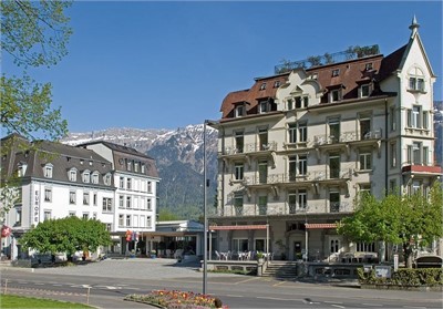 Hotel Carlton-Europe Interlaken - Aussenansicht - Seminarhotelsschweiz - MICE Service Group

