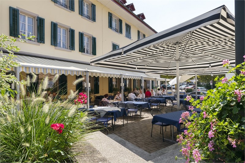 Mercure Hotel Krone - Terrasse - Seminarhotels Schweiz - MICE Service Group
