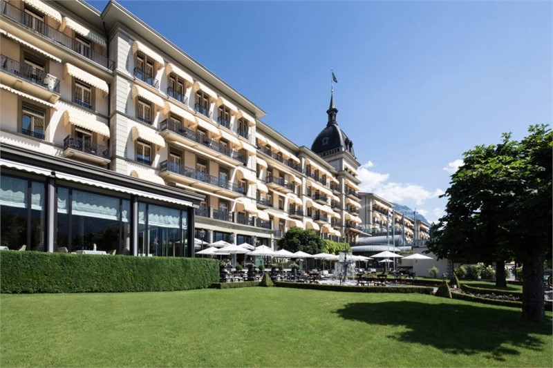 Victoria-Jungfrau Grand Hotel & Spa - Aussenansicht - Seminarhotelsschweiz - MICE Service Group
